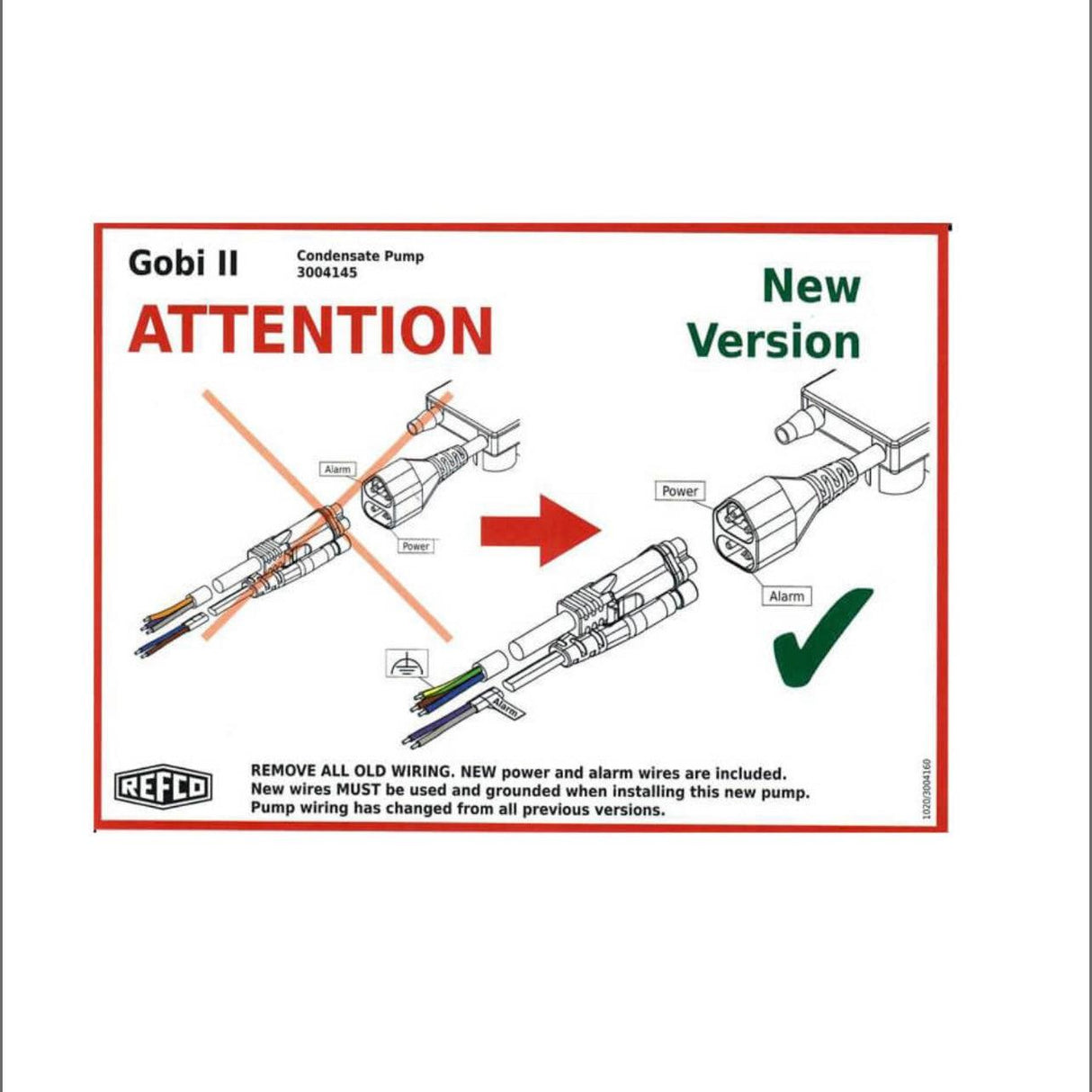 Gobi II 11 GPH Universal Voltage Condensate Removal Pump (120/240V)