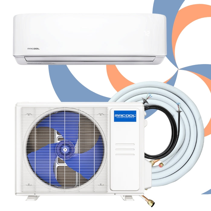 MRCOOL 5th Gen DIY Single Zone System Main Picture with MRCOOL Sales logo