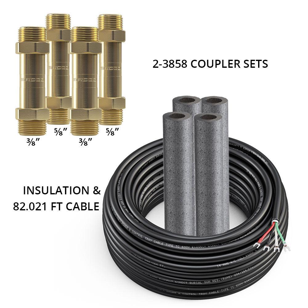 75ft 3/8 x 5/8 Lineset for DIY 24K & 36K Indoor, 4th Generation, DIY75-3858C