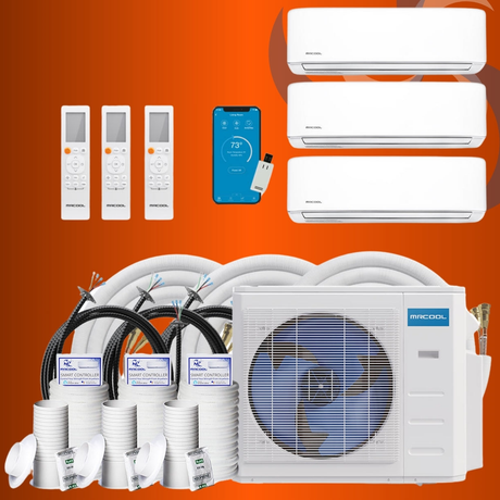 MRCOOL Direct 4th Gen DIY 3 Zone System