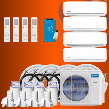 MRCOOL Direct 4th Gen DIY 4 Zone System