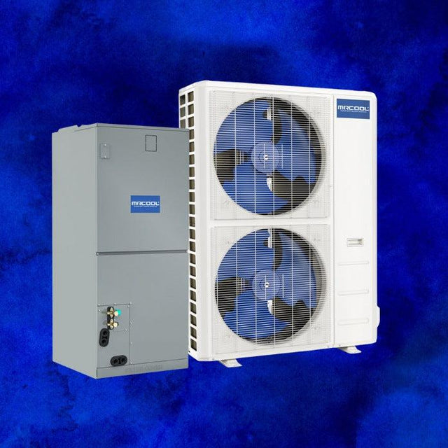 5 Ton VersaPro Multipositional 14.7 SEER2 MrCool VersaPro Central Ducted Heat Pump Split System