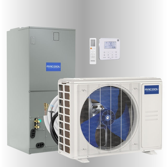CLEARANCE MRCOOL Central Ducted Hyper Heat Complete System - 36k BTU (Grade A, 1st generation R-410A)